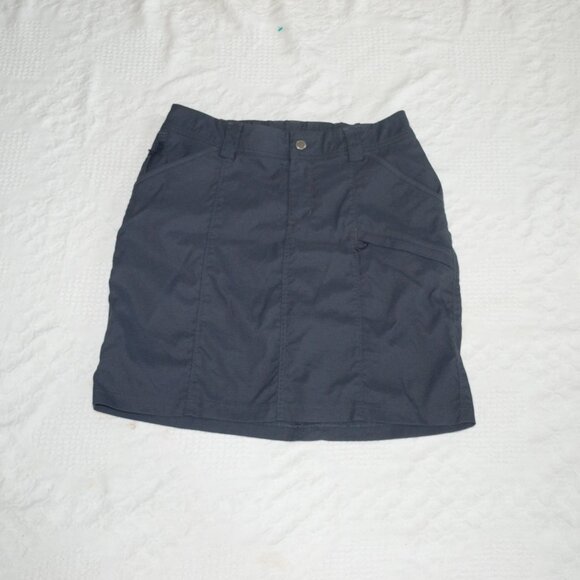 Duluth Trading Co Women's Gray Dry on the Fly Skort Size 10 - Picture 2 of 14